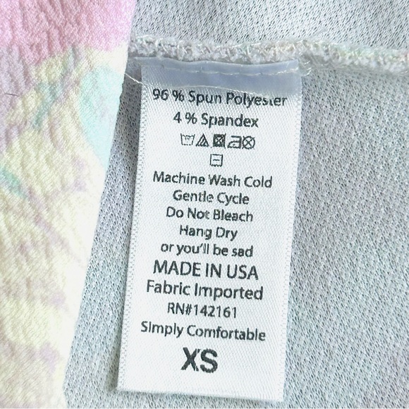 Spring Dress - Pastel Fit & Flare Floral Rose Lularoe Dress - Picture 10 of 10